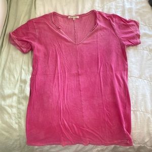 Hot Pink Cotton Citizen T Shirt